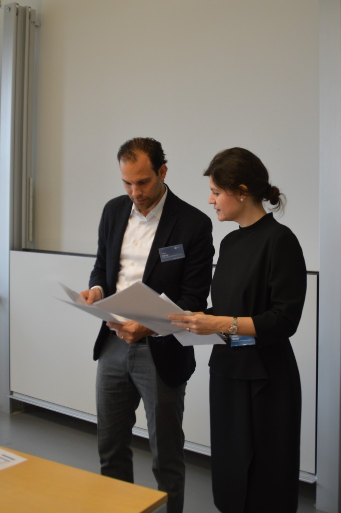 Albena Björck und Fabio Babey an der Litigation-PR-Tagung 2019